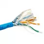 Kabel patchowy ACT CAT5E F/UTP LSZH linka niebieski 500 m Długość kabla 500 m