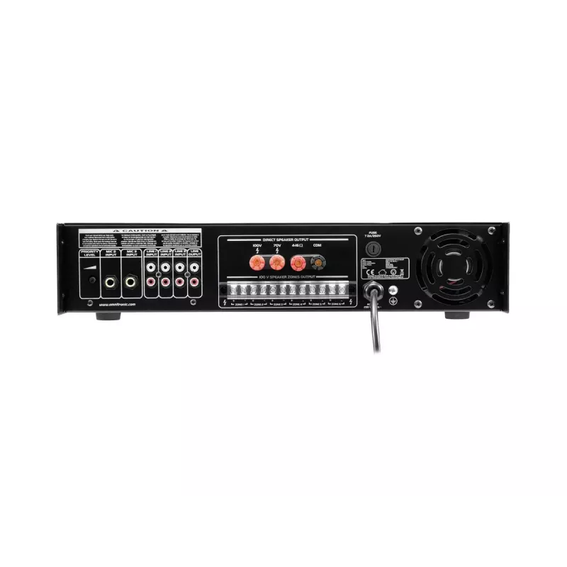 Wzmacniacz audio Omnitronic 80709782 180W Klasa A/B Czarny