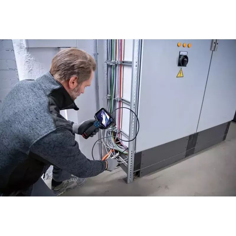 Bosch GIC 12V-5-27 C PROFESSIONAL przemysłowa kamera inspekcyjna 8,3 mm sonda giętka IP67, IP54