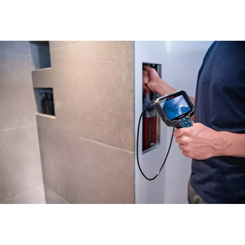 Bosch GIC 12V-5-27 C PROFESSIONAL przemysłowa kamera inspekcyjna 8,3 mm sonda giętka IP67, IP54
