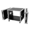 Walizka transportowa Roadinger 30109112 Brzozowa Czarna Srebrna 22 kg