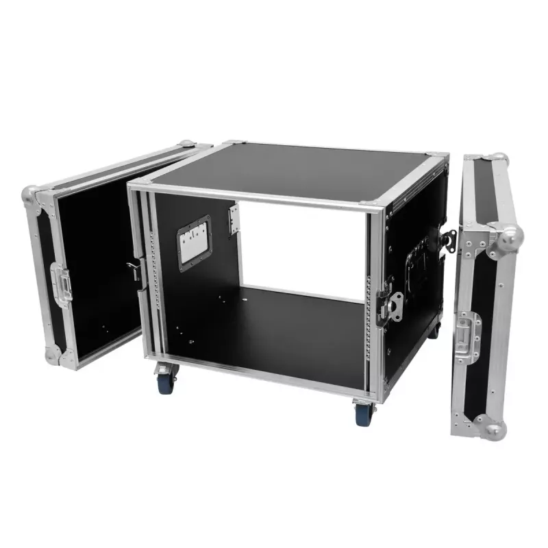 Walizka transportowa Roadinger 30109112 Brzozowa Czarna Srebrna 22 kg