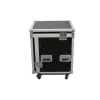 Flight case Roadinger 3010999M ze sklejki, czarny, srebrny, 25 kg