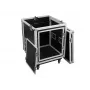 Flight case Roadinger 3010999M ze sklejki, czarny, srebrny, 25 kg