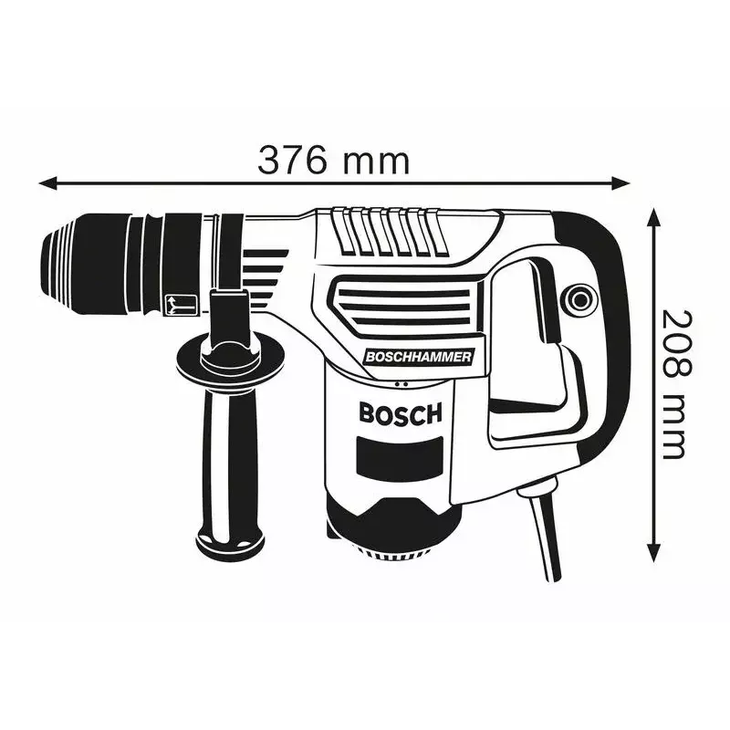 Bosch 0 611 320 703 młotowiertarka 650 W