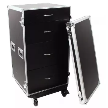 Flight case Roadinger 30126432 Plywood Czarny Srebrny 64,5 kg