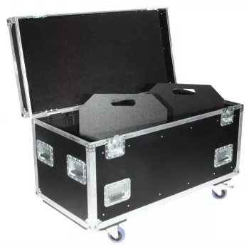 Flight case Roadinger 30126410 Sklejka Czarny Srebrny 46,5 kg