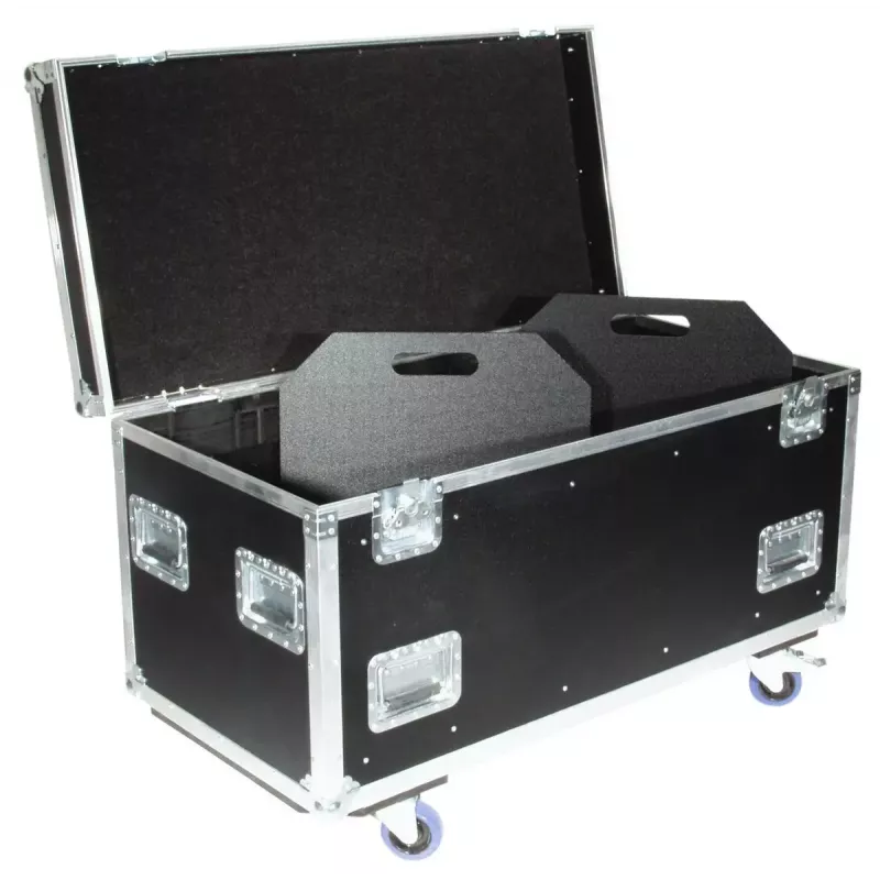 Flight case Roadinger 30126410 Sklejka Czarny Srebrny 46,5 kg