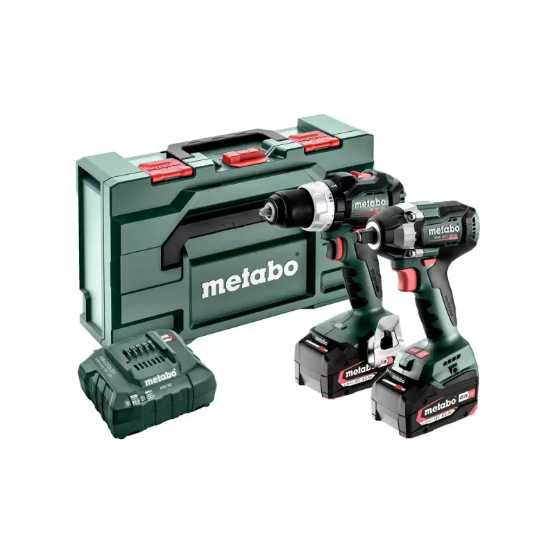 Wkrętarka Metabo SET 2.9.3 18V 2100 obr./min czarna, zielona, czerwona
