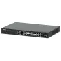 Intellinet 24-portowy gigabitowy Ethernet PoE+ przełącznik zarządzany przez przeglądarkę z 4 gigabitowymi portami combo Base-T/SFP, zgodny z IEEE 802.3at/af Power over Ethernet (PoE+/PoE), 370 W, Endspan, obudowa rack 19 cali