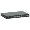 Intellinet 24-portowy gigabitowy Ethernet PoE+ przełącznik zarządzany przez przeglądarkę z 4 gigabitowymi portami combo Base-T/SFP, zgodny z IEEE 802.3at/af Power over Ethernet (PoE+/PoE), 370 W, Endspan, obudowa rack 19 cali