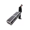 Twardy futerał Roadinger 30124208 na stół DJ-a ze sklejki Czarny Srebrny