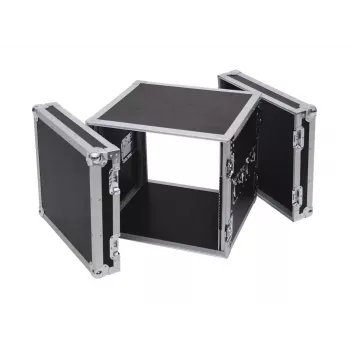 Flight case Roadinger 30109790 sklejka czarny srebrny 19,8 kg