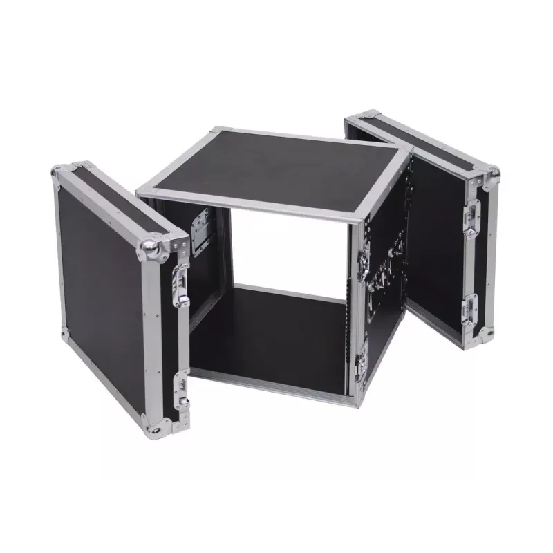 Flight case Roadinger 30109790 sklejka czarny srebrny 19,8 kg