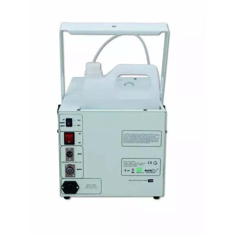 Maszyna do śniegu Eurolite Snow 5001 Czarna Szara 230V 50Hz 12kg
