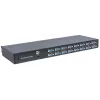 Modularny 16-portowy przełącznik KVM VGA Intellinet, do użytku z numerami produktów 507622, 507738, 507981, 507998, 508025, 508032, 508049 i 508056