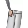 Durable TOUCH 21L Rectangular Stainless Steel Czarny srebrny
