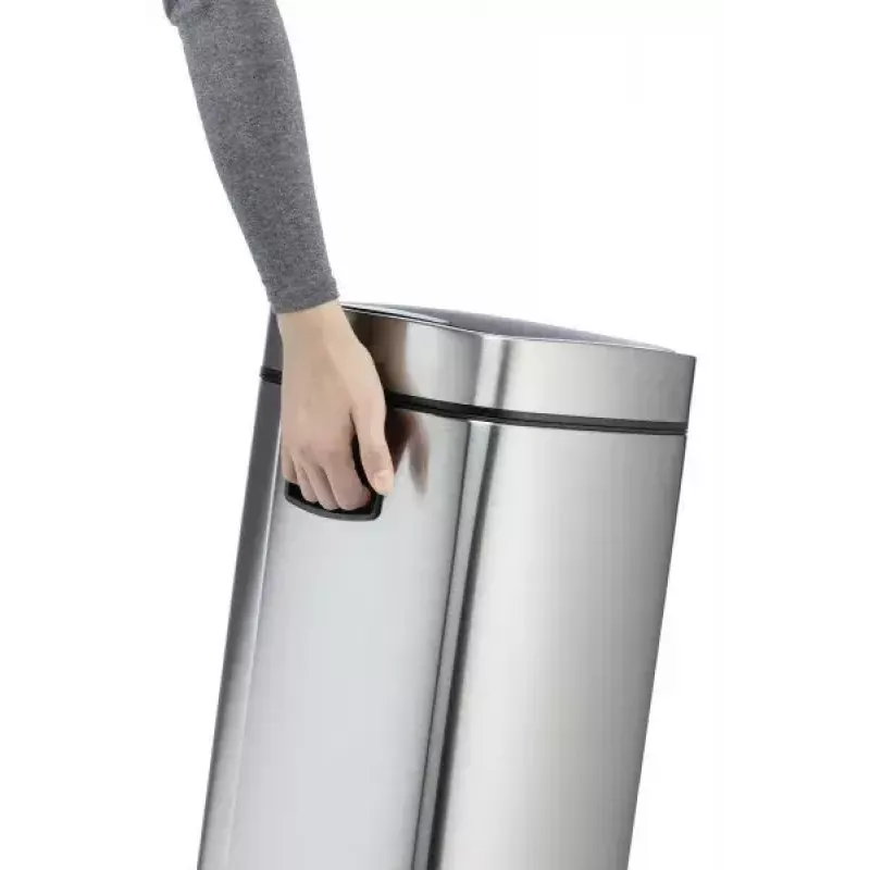 Durable TOUCH 21L Rectangular Stainless Steel Czarny srebrny