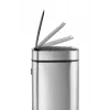 Durable TOUCH 21L Rectangular Stainless Steel Czarny srebrny