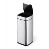 Durable TOUCH 21L Rectangular Stainless Steel Czarny srebrny
