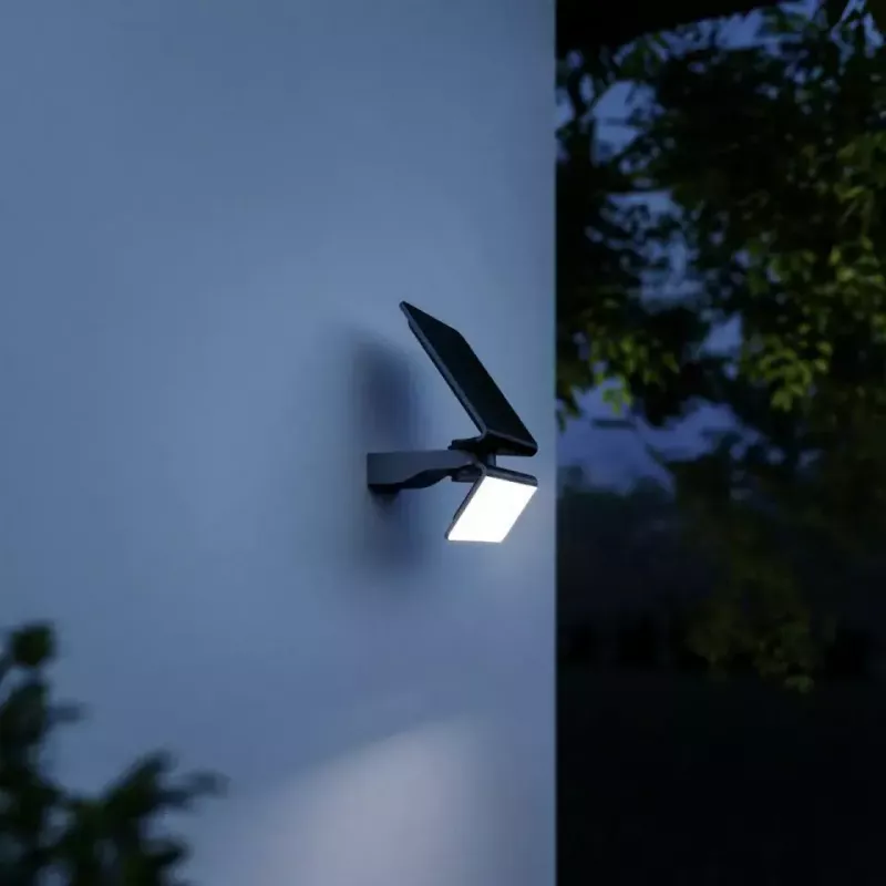 Oświetlenie zewnętrzne naścienne STEINEL XSolar L-S LED 1,2 W antracytowe