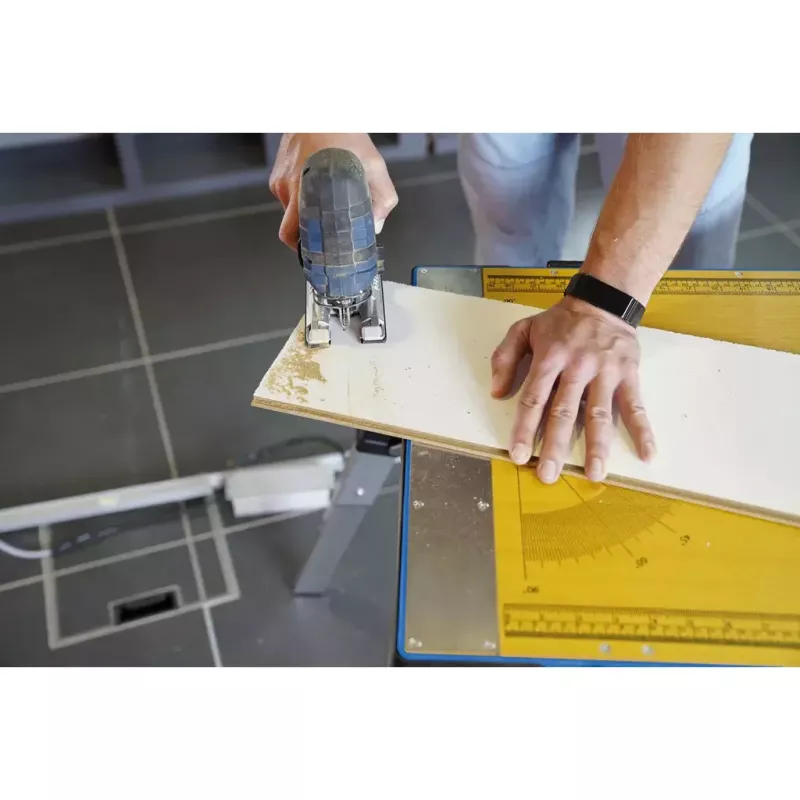 Przenośny stół warsztatowy Brilliant Tools BT180000, obciążenie 150 kg, szerokość 520 mm