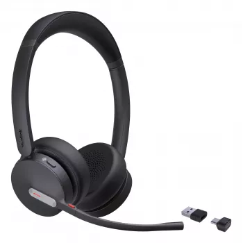 Yealink BH70 Dual Teams USB-C/A Headset, Wireless, 20 - 20000 Hz, Office/Call center, 147 g, Headset, Czarny