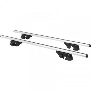 Bagażnik rowerowy dachowy Fiskars 126005 — udźwig 90 kg, długość 1350 mm, para