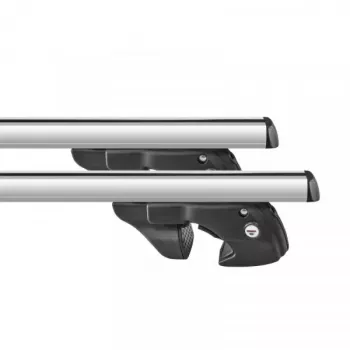 Bagażnik rowerowy dachowy Fiskars 126005 — udźwig 90 kg, długość 1350 mm, para