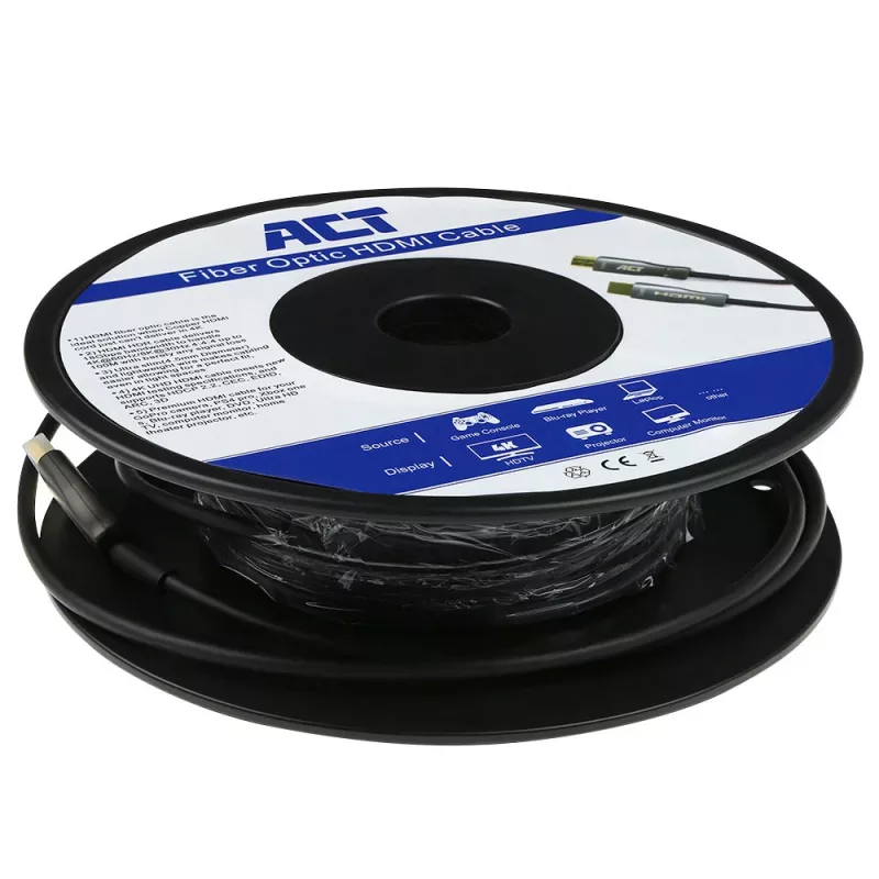ACT 80 metres HDMI Premium 4K Active Optical kabel v2.0 HDMI-A męski - HDMI-A męski