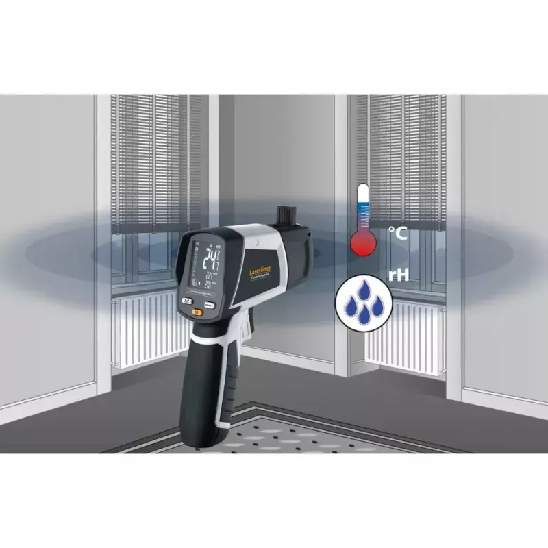 Laserliner CondenseSpot Pro urządzenie do pomiaru temperatury i wilgotności