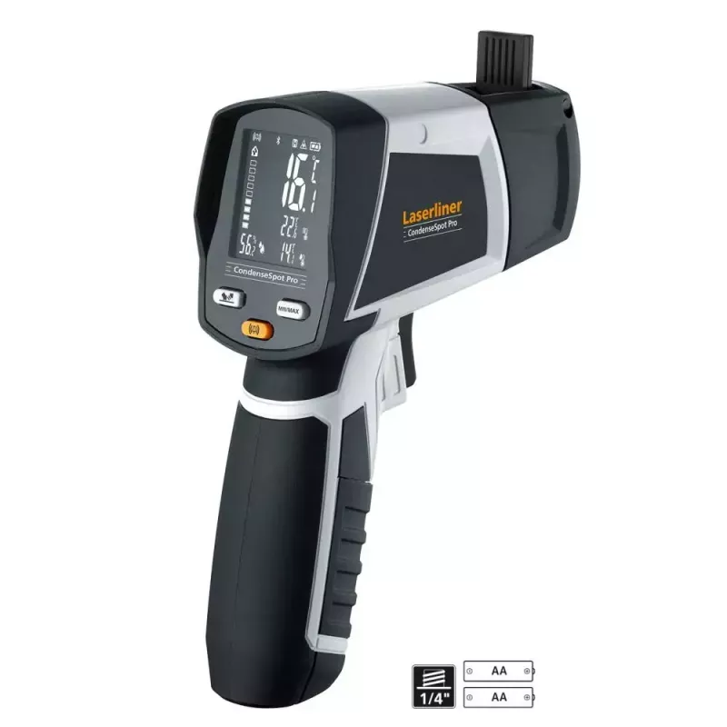 Laserliner CondenseSpot Pro urządzenie do pomiaru temperatury i wilgotności