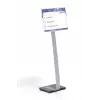 Stojak informacyjny Durable 481323 A3 Akryl Srebrny