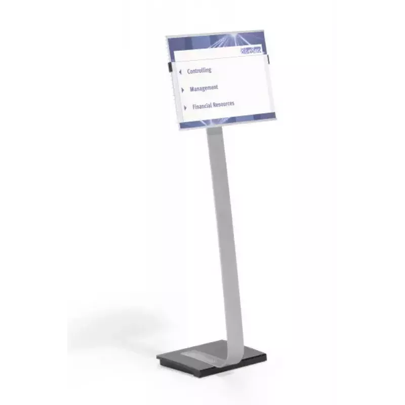Stojak informacyjny Durable 481323 A3 Akryl Srebrny
