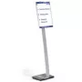 Stojak informacyjny Durable 481323 A3 Akryl Srebrny
