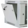Intellinet Szafa sieciowa 19-calowa - naścienna (Standard), 20U, głębokość 600 mm, szara, złożona, maks. 60 kg, nadaje się również do użytku na biurku lub podłodze, głębokość użytkowa 500 mm, drzwi metalowe i szklane, panel tylny, zdejmowane boki, części do montażu na ścianie nie są dołączone