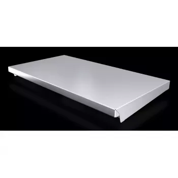 Panel górny szafy Rittal AX 2476.010 — stal nierdzewna, wysokość 47 mm, waga 3,48 kg