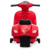 Elektryczny jeździk Jamara Vespa Mini — zasilany bateriami, 4 koła, dla dzieci od 1,6 roku życia, światła, kolory: czarny/czerwony