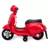 Elektryczny jeździk Jamara Vespa Mini — zasilany bateriami, 4 koła, dla dzieci od 1,6 roku życia, światła, kolory: czarny/czerwony