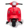 Elektryczny jeździk Jamara Vespa Mini — zasilany bateriami, 4 koła, dla dzieci od 1,6 roku życia, światła, kolory: czarny/czerwony