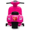 Elektryczny jeździk Jamara Vespa Mini, zasilany bateriami, 4 koła, wiek od 1,6 lat, światła, czarny lub różowy