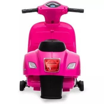 Elektryczny jeździk Jamara Vespa Mini, zasilany bateriami, 4 koła, wiek od 1,6 lat, światła, czarny lub różowy