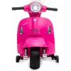 Elektryczny jeździk Jamara Vespa Mini, zasilany bateriami, 4 koła, wiek od 1,6 lat, światła, czarny lub różowy