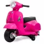 Elektryczny jeździk Jamara Vespa Mini, zasilany bateriami, 4 koła, wiek od 1,6 lat, światła, czarny lub różowy