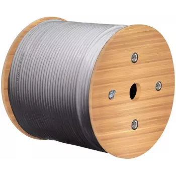Kabel sieciowy Goobay 96095 Szary 305m Cat6a S/FTP