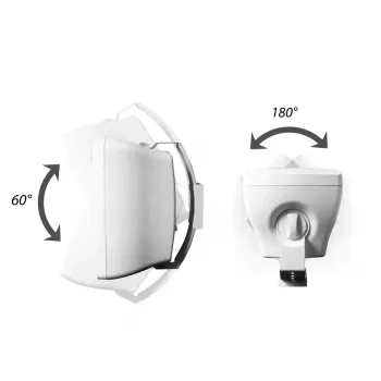 2-drożny głośnik Omnitronic 11036925 biały przewodowy 40 W