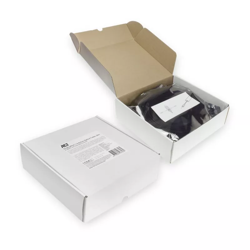 ACT DisplayPort 1.4 Active Optical kabel 8K 30 metrów z odłączanym złączem
