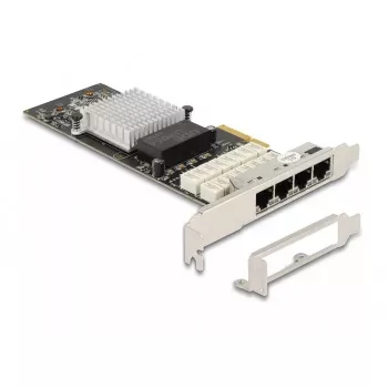 DeLOCK 88610 Karta interfejsu PCIe RJ-45 Intel i350 4 Gbit/s