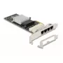DeLOCK 88610 Karta interfejsu PCIe RJ-45 Intel i350 4 Gbit/s