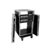 Walizka transportowa Roadinger 30109132 Aluminium Czarna Srebrna 555x630x985mm